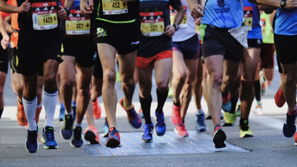 Marathon Racers Feets